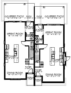 Multi Family – Duplex – 1520 Sq.Ft./Unit